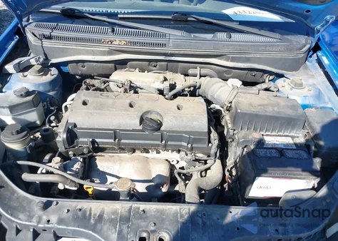 2010 Kia Rio Lx from USA, damaged, VIN KNADH4A39A6660317